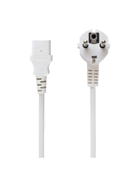 Cablu de alimentare Cablexpert PC-186W-VDE, 1.8 m, Alb