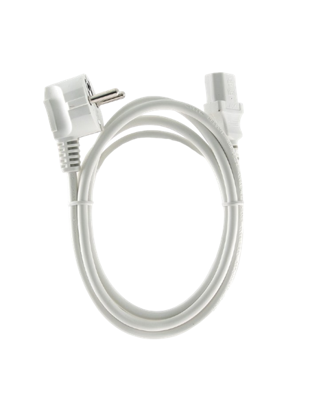 Cablu de alimentare Cablexpert PC-186W-VDE, 1.8 m, Alb