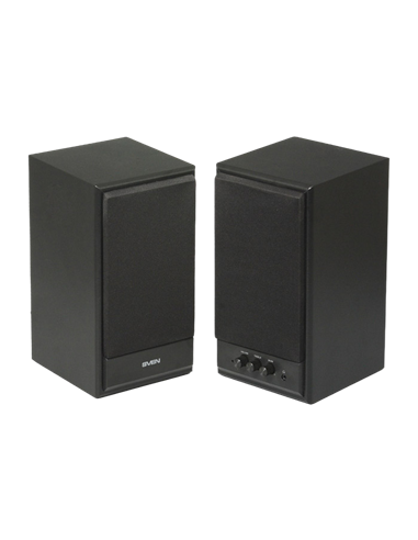 Компьютерные колонки 2.0 SVEN SPS-702, Чёрный