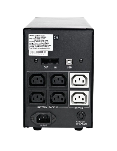 Sursă de alimentare neîntreruptibilă PCM IMD-1200, Linear-interactiv, 1200VA, Turn