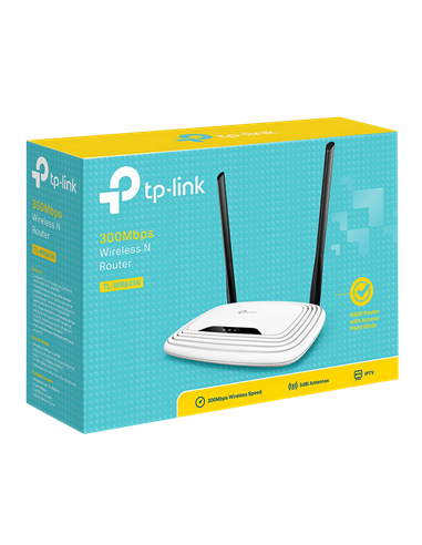 Router fără fir TP-LINK TL-WR841N, Alb