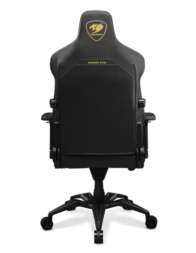 Игровое кресло Cougar ARMOR EVO, ПВХ Кожа, Черный/Золотой
