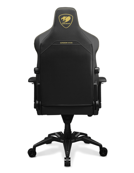 Игровое кресло Cougar ARMOR EVO, ПВХ Кожа, Черный/Золотой