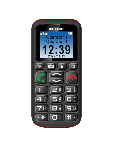 Мобильный телефон MaxCom MM428L, Чёрный