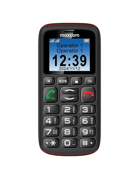 Мобильный телефон MaxCom MM428L, Чёрный