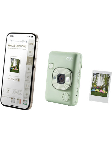 Cameră Foto instax Mini LiPlay, Matcha Green