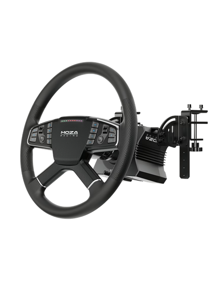 Volan Gaming MOZA Trucking Bundle, Negru