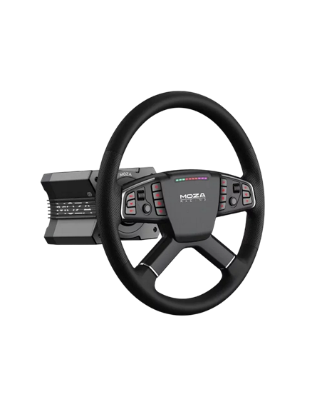 Volan Gaming MOZA Trucking Bundle, Negru