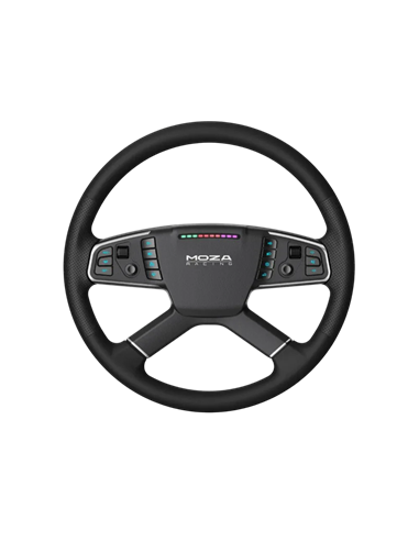 Volan Gaming MOZA Trucking Bundle, Negru