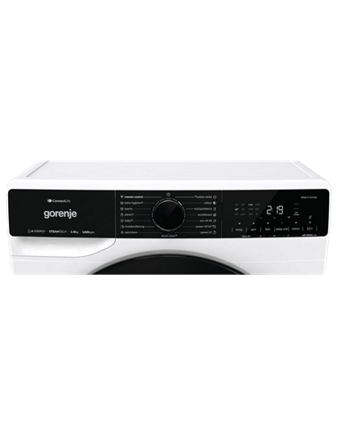 Стиральная машина Gorenje WPNA84A2TSWIFI, 8кг, Белый