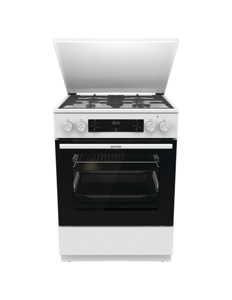 Комбинированная плита Gorenje GKS6C71WF, Белый