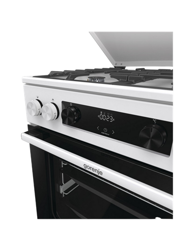 Комбинированная плита Gorenje GKS6C71WF, Белый