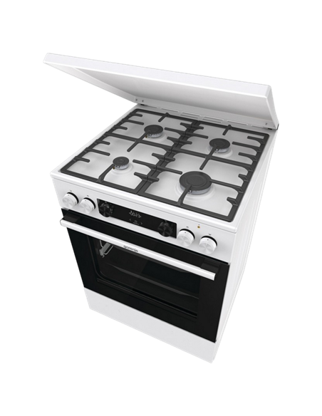Комбинированная плита Gorenje GKS6C71WF, Белый