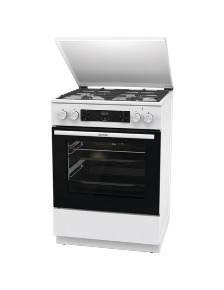 Комбинированная плита Gorenje GKS6C71WF, Белый