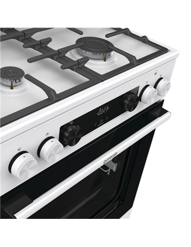 Комбинированная плита Gorenje GKS6C71WF, Белый