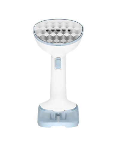 Aparat de călcat vertical cu aburi Tefal DT3041E1, Alb | Albastru deschis