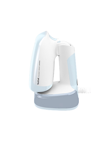 Aparat de călcat vertical cu aburi Tefal DT3041E1, Alb | Albastru deschis