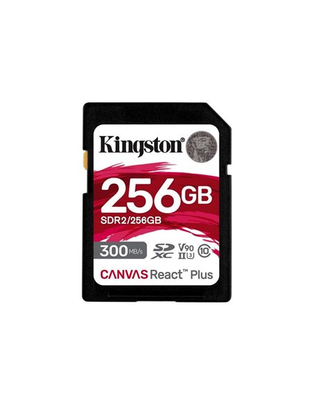 Card de Memorie Kingston Canvas React Plus, 256GB (SDR2/256GB)