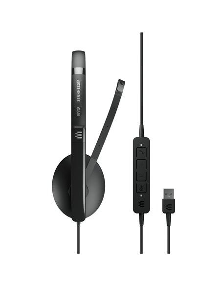 Наушники EPOS ADAPT 160 USB II, Чёрный