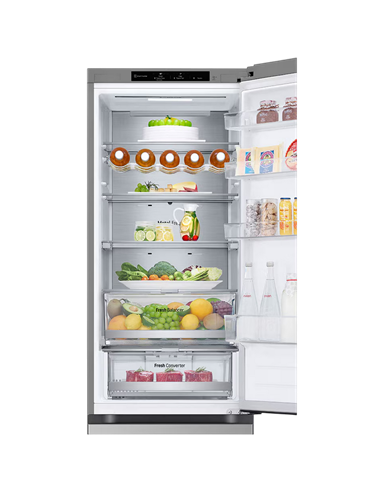 Холодильник LG GBV7280BPY, Нержавеющая сталь