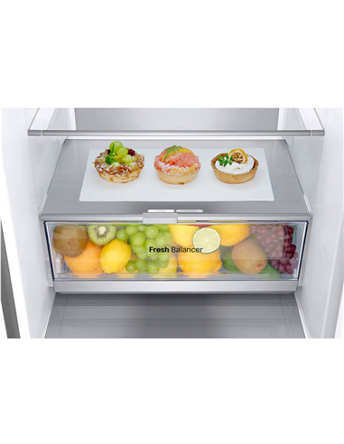 Frigider LG GBV7280BPY, Oțel inoxidabil