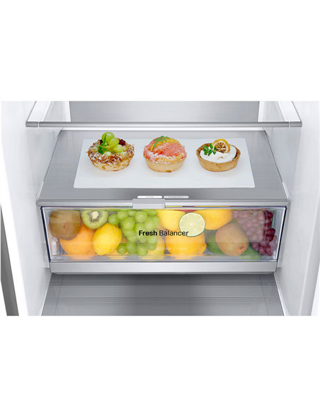 Frigider LG GBV7280BPY, Oțel inoxidabil