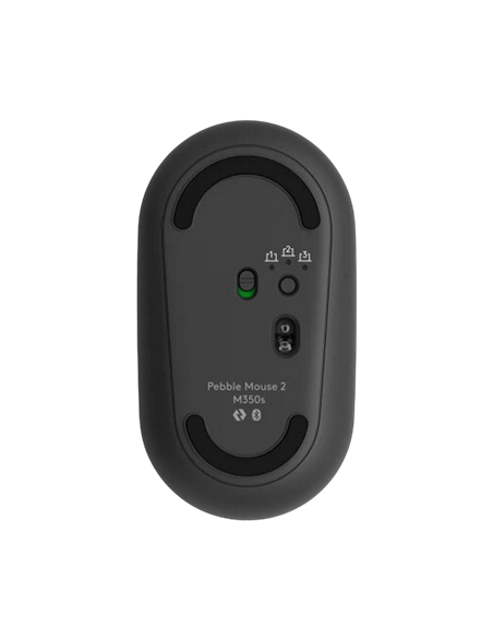 Беcпроводная мышь Logitech M350S, Графитовый