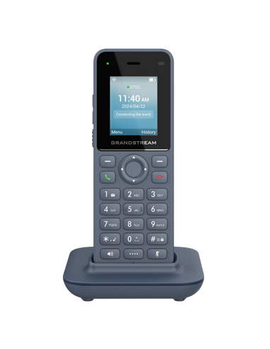 Telefon IP Grandstream DP725, Argintiu