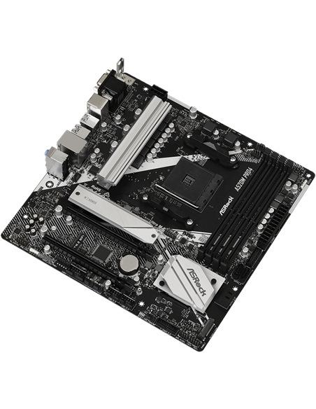 Материнская плата ASRock A520M PRO4, AM4, AMD A520, Micro-ATX