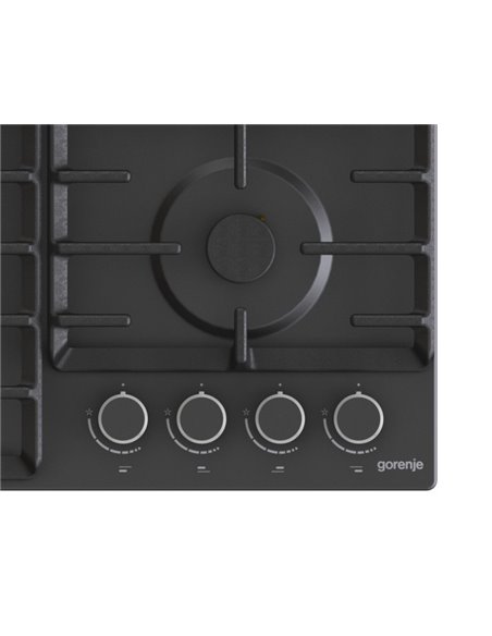 Газовая варочная панель Gorenje G 642 AB, Чёрный