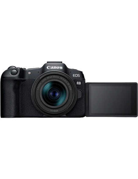 Aparat Foto Mirrorless Canon EOS R8 & RF 24-50mm f/4.5-6.3 IS STM KIT