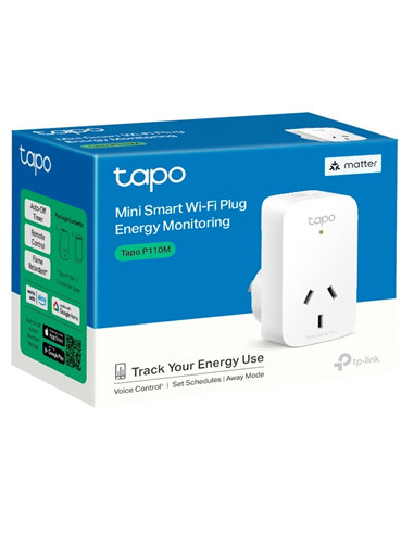Priză inteligentă TP-LINK Tapo P110M, Alb