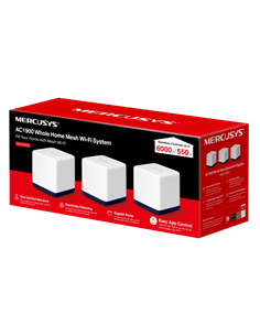Sistem Wi-Fi Mesh MERCUSYS Halo H50G (3-pack), Alb 2