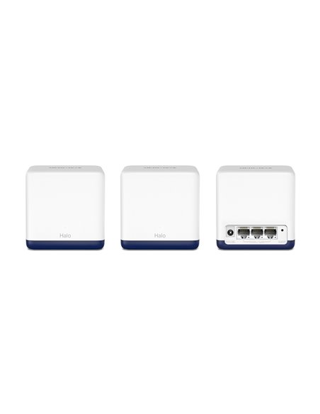Sistem Wi-Fi Mesh MERCUSYS Halo H50G (3-pack), Alb