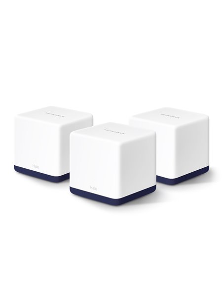 Домашняя Mesh Wi-Fi система MERCUSYS Halo H50G (3-pack), Белый