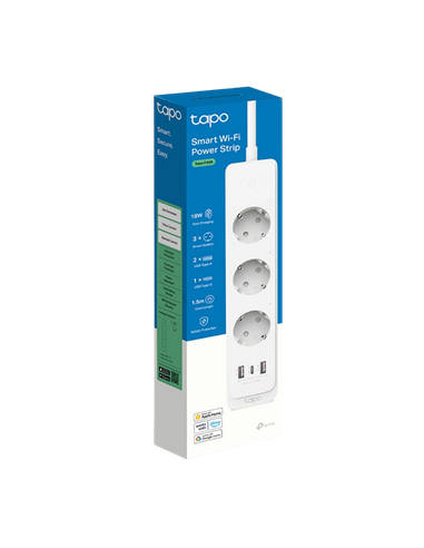 Priză inteligentă TP-LINK Tapo P300, Alb