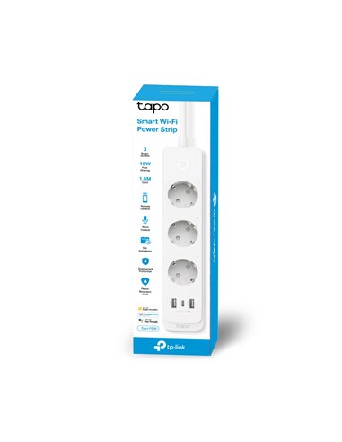 Priză inteligentă TP-LINK Tapo P300, Alb