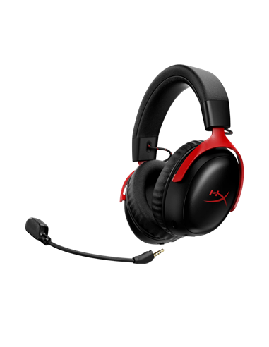 Căști gaming HyperX Cloud III S, Fără fir, Negru | Roșu