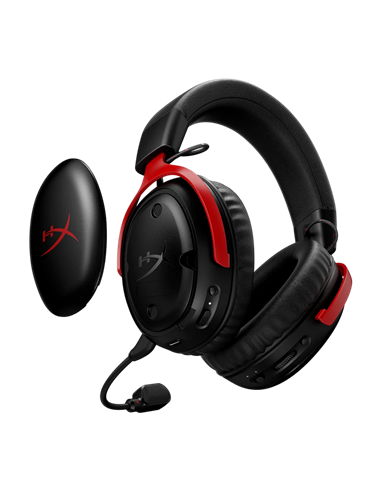 Căști gaming HyperX Cloud III S, Fără fir, Negru | Roșu
