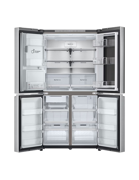 Холодильник LG GMG960MBEE, InstaView Door-in-Door™, Серебристый