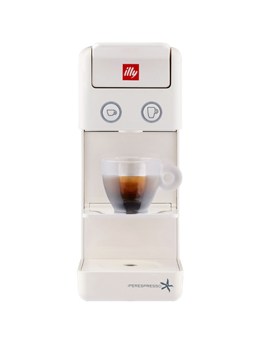 Cafetiera cu capsule illy Y3.3, 1250W, Alb