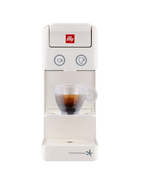 Cafetiera cu capsule illy Y3.3, 1250W, Alb