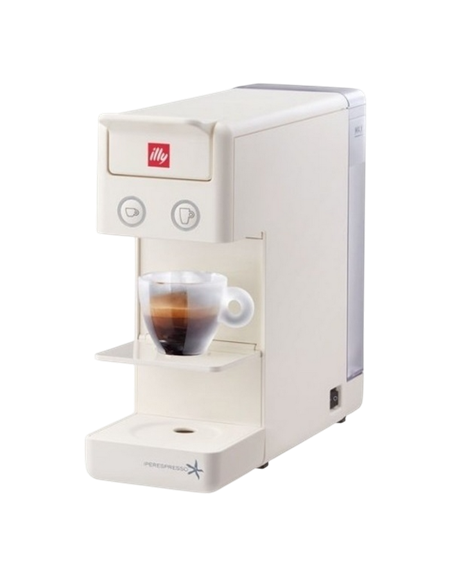 Cafetiera cu capsule illy Y3.3, 1250W, Alb
