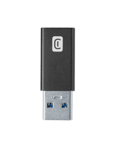 Adaptor USB Cellularline USB-C to USB, Negru