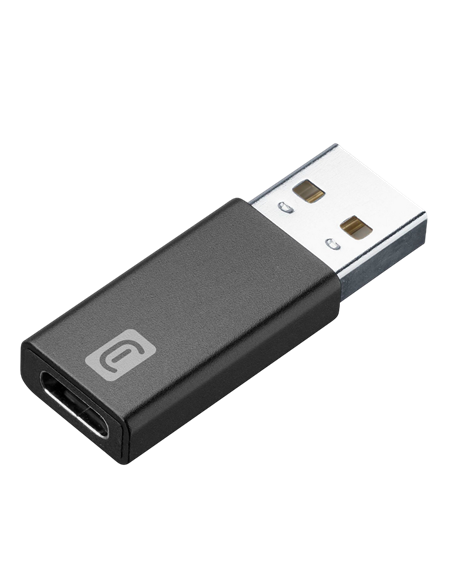 USB-адаптер Cellularline USB-C to USB, Чёрный