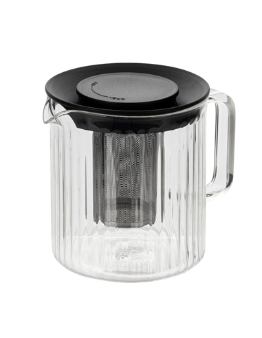 Ceainic cu infuzor RESTO 90517, 1L, Negru