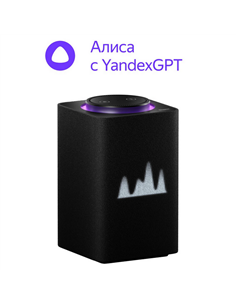 Difuzor Inteligent Yandex Station Max YNDX-00053, YandexGPT, Zigbee, Negru