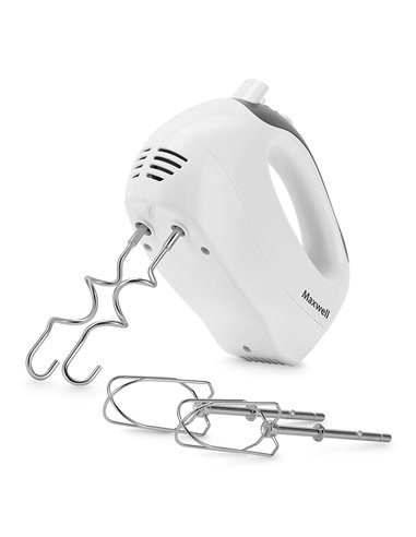 Миксер ручной Maxwell MW-1356, White
