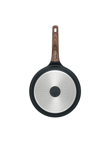 Tigaie RESTO 93909, 24cm, Negru
