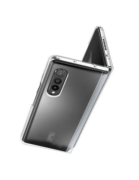 Husă Cellularline Clear Case - Gal. Z Flip 4, Transparent